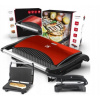 Hriankovač Kalorik SWP1050R červený 700W (Hriankovač 700W GRIL SENDVIČE PANINI TORTILLA NEPRIĽNAVÝ NÁTER)