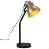 Stolová lampa 25 W starožitná mosadzná 17x17x60 cm E27-ForU-371884
