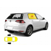 Slnečné clony Golf 7 VII 5d 2 kusy