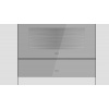 Přední sklo pro ohřívač talířů a vakuovač Teka VS/CP SM Steam grey 111890005