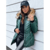Dámska prešívaná zimná bunda SOLARIS zelená (ty4008) Green Camo XXL
