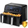 Beztuková dvojkomorová fritéza BD-653 Berdsen 1700W Air Fryer 8l