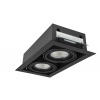 Priemyselné svietidlo AZZARDO Nova 2 black/black AZ2875