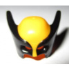 17018pb01 Bright Light Orange Minifigure, Headgear Mask Wolverine (Jasně oranžová minifigurka, maska na hlavu Wolverine)