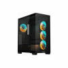 GIGABYTE C500 PANORAMIC STEALTH/Midi Tower/Transpar./Čierna (GB-C500P ST)