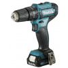 MAKITA Aku príklepový skrutkovač Li-Ion CXT 12 V/2,0 Ah HP333DSAE 0088381872942