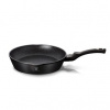 BERLINGERHAUS Panvica hlboká s mramorovým povrchom Black Silver Collection BH-6185 24 cm