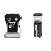 Ascaso Dream ONE, Dark Black + ECM C-Manuale 54, anthracite