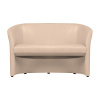 Kondela Dvojkreslo CUBA, ekokoža béžová