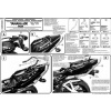 KAPPA RÁM CENTRÁLNEHO KUFRA YAMAHA FZS 600
