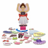 Drevená magnetická bábika na obliekanie - Balerína Nina Melissa&Doug