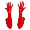 Luxury Long Gloves Red Dlhé rukavice XL