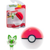 Jazwares Pokémon ClipnGo Poké Balls Sprigatito a Poké Ball