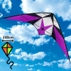 D&P Dvojšnúrový športový šarkan - 240cm