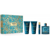 Versace Eros EDP Set - EDP 100 ml + EDP 10 ml + sprchový gel 75 ml + balzám po holení 75 ml Dárková sada