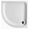 Jika Deep - Sprchová vanička, štvrťkruhová, samonosná, rádius 550 mm, akrylát, 800 mm x 800 mm x 80 mm, biela H2138210000001