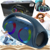Veľký bezdrôtový reproduktor Prenosný Bluetooth BOOMBOX USB AUX MP3 LED RGB