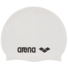 Arena Classic Silicone Swim Cap White/Black One Size