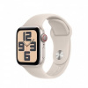 APPLE Watch SE GPS + Cellular 40mm Starlight Aluminium Case with Starlight Sport Band - M/L mrg13qc/a