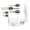 Skross PA46USBC-PD30 cestovní adaptér PRO Light USB AC30PD World, 7A max., USB A+C, PD 30W, UK+USA+Austrálie/Čína