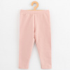 Detské legíny z teplákoviny New Baby Kindergarten light pink ružová
