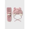 Detská čiapka a šál Mayoral 10020.4H.Baby.9BYA ružová 104