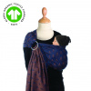 Babylonia BB-Sling – nosítko s krúžkami bez ramennej výstelky, max 15 kg Farba: Ornate blue (hex code #28314d)