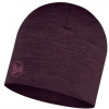Buff | Midweight Merino Wool Hat Solid Deep Purple