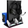 CANYON Multifunkčný stojan CS-5 RGB PS5 Nabíjanie a chladenie 2 v 1 C