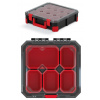 PROSPERPLAST box organizér s krabičkami 28x28x11cm TITAN KTI3030B-CG6U čierny