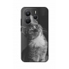 TopQ Zadný kryt DARK na Xiaomi Redmi Note 14 Cute Cat