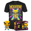 Funko Set Marvel Wolverine Blacklight a tričko vel.M