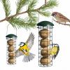 Búdka pre vtáčiky Happy Birds 9 x 7 x 22 cm