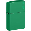 Zapalovač Zippo Grass Green Matte Logo