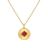 Strieborný prívesok Hot Diamonds X Gemstones Coin DP934