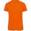 B&C Tričko Inspire T, Medium Fit, z bio bavlny, krátký rukáv, pánské COT01TM4223505-orange 2XL Oranžová