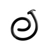 Ouch! Ass Snake Dildo Black 100 cm