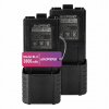 2 batérie BAOFENG UV-5R BL-5 Mirkit