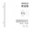 FT - MADLO kód 800 O 35 mm UN ks BIM biela matná (FBO) 500 mm O 35 mm – cena za ks