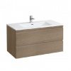 Laufen Pro S - Skrinka s umývadlom, 100x50 cm, farba svetlý dub H8619654791041