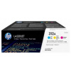 HP 312A azúrový, purpurový a žltý laserový toner trojbalenie (CF440AM) Toner (farba Azúrová, purpurová, žltá) / Výťažnosť cca 2700 strán (na jednu kazetu)