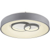LED stropné svietidlo Globo 48416-50R Mavy 50 W 1700 lm 3000-6000 K sivé s diaľkovým ovládaním