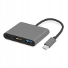 Adaptér USB-C HDMI HUB 3v1 4K USBC