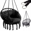 Závesné hojdacie kreslo - Hniezdenie kresiel Swing and Stork s operadlom (Hniezdenie kresiel Swing and Stork s operadlom)