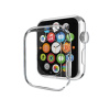SES Ultratenký silikónový obal pre chytré hodinky Apple Watch SE 44 mm (2024) - priehľadný 17795