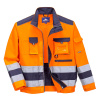 PORTWEST Portwest TX50 Vetrovka Lille Hi-Vis - ​Oranžová-Navy, L ​Oranžová-Navy, L