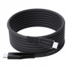 Kábel Choetech USB typ C - USB typ C 1,8 m strieborný