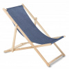 Záhradné lehátko - Classic Beech Deckchair Greenblue GB183M Melanange BL (Classic Beech Deckchair Greenblue GB183M Melanange BL)