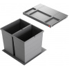 Hailo 600 ALLEGRO 380 2x 28L V 430mm tmavošedá