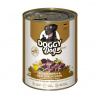 Doggy Dog Wild Boar & Poultry Hearts - bezobilné mokré krmivo pre psov, s diviakom a hydinovým srdcom - 800 g